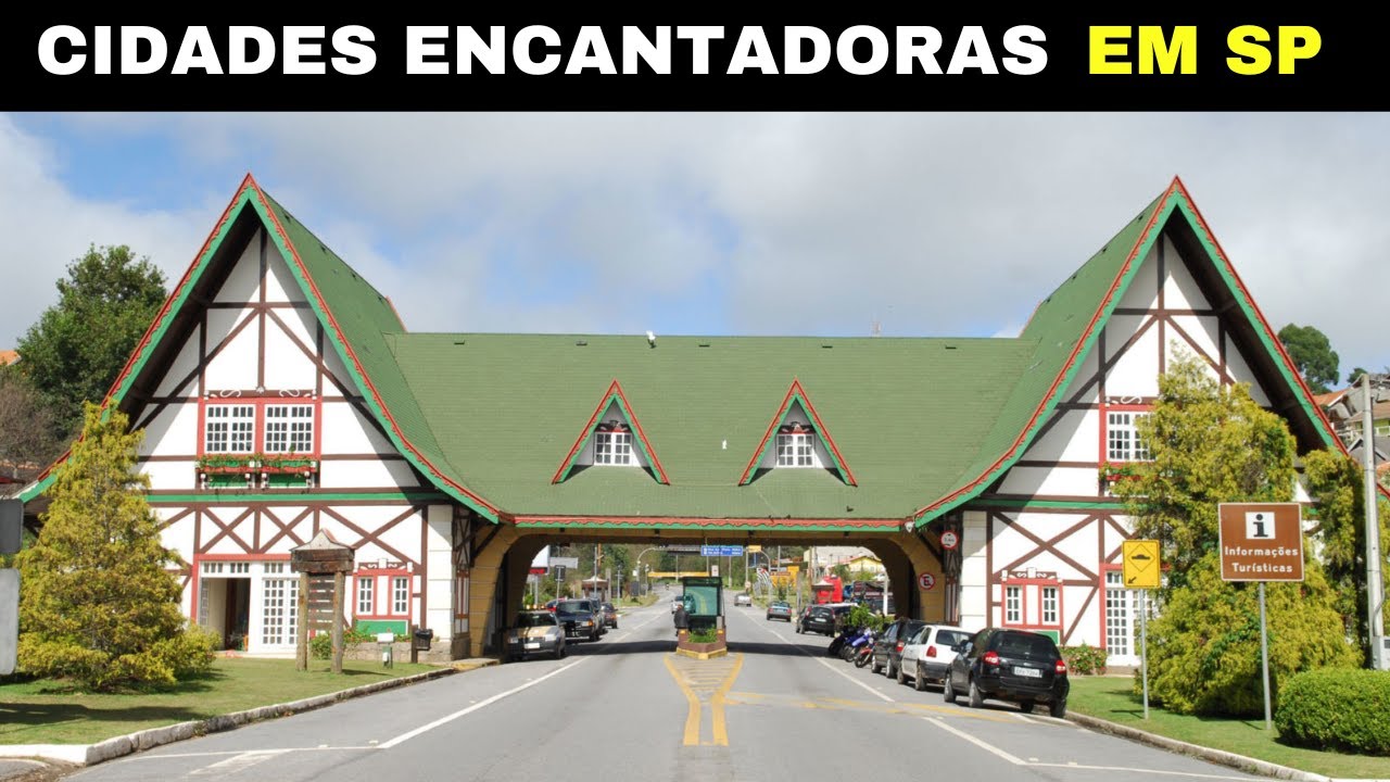 10 Cidades ENCANTADORAS do Interior de SÃO PAULO Para MORAR ou Conhecer