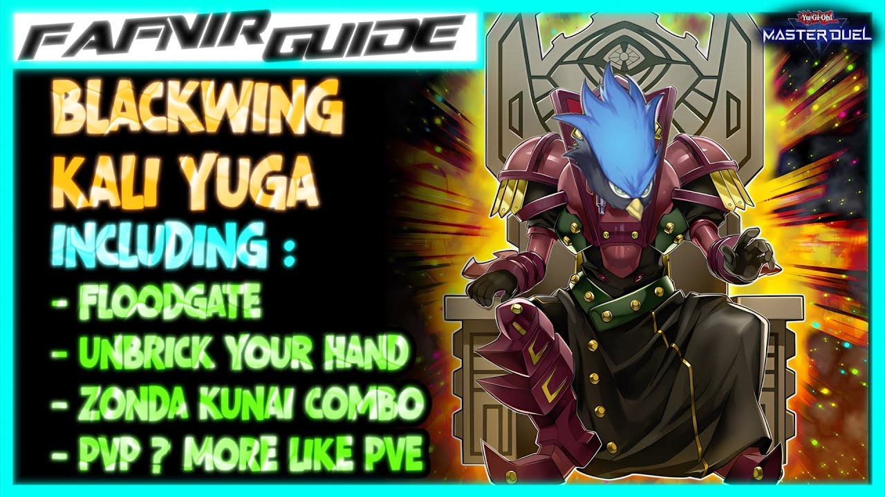 MASTER DUEL | Blackwing - версия Kali yuga подробное руководство!