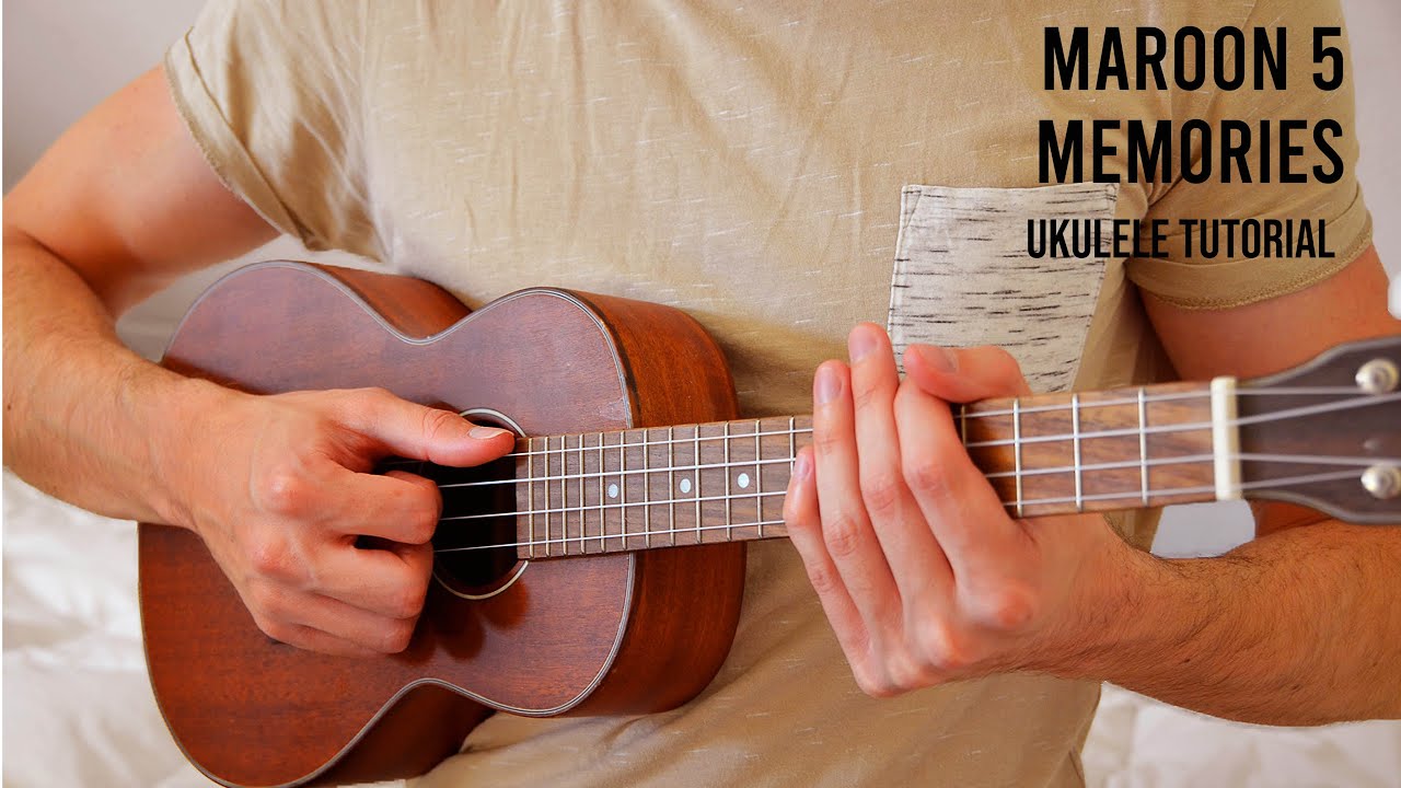 Maroon 5 – Memories EASY Ukulele Tutorial With Chords / Lyrics