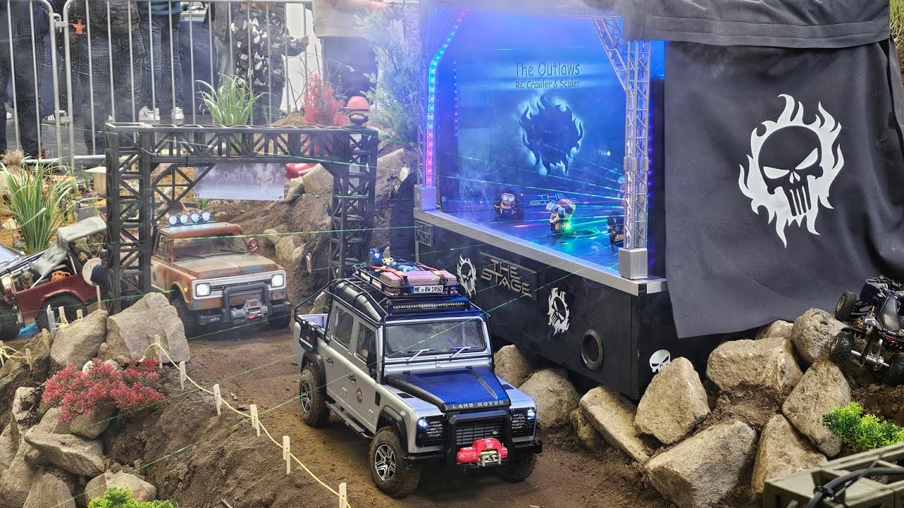 Mega Rc Crawler & Scaler The Outlaws auf der Intermodellbau Messe Dortmund 2025 - 1
