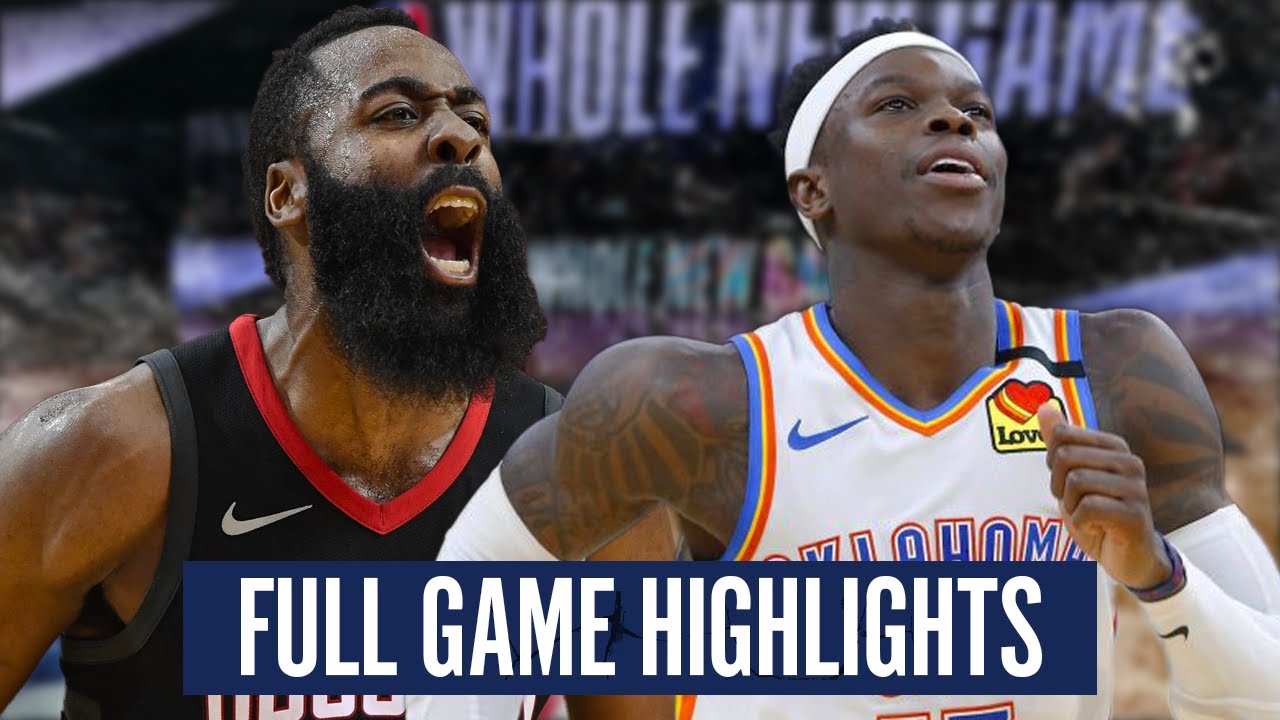 ROCKETS at OKC - FULL GAME 4 HIGHLIGHTS | 2019-20 NBA PLAYOFFS