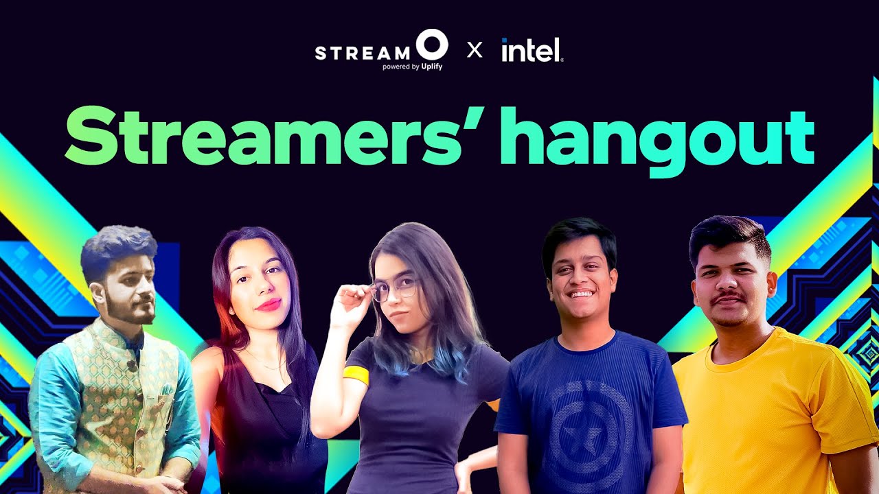 StreamO x Intel streamers hangout with @p1ngugaming @Ni9Tails @PresidentGaming69 @Kaira gaming