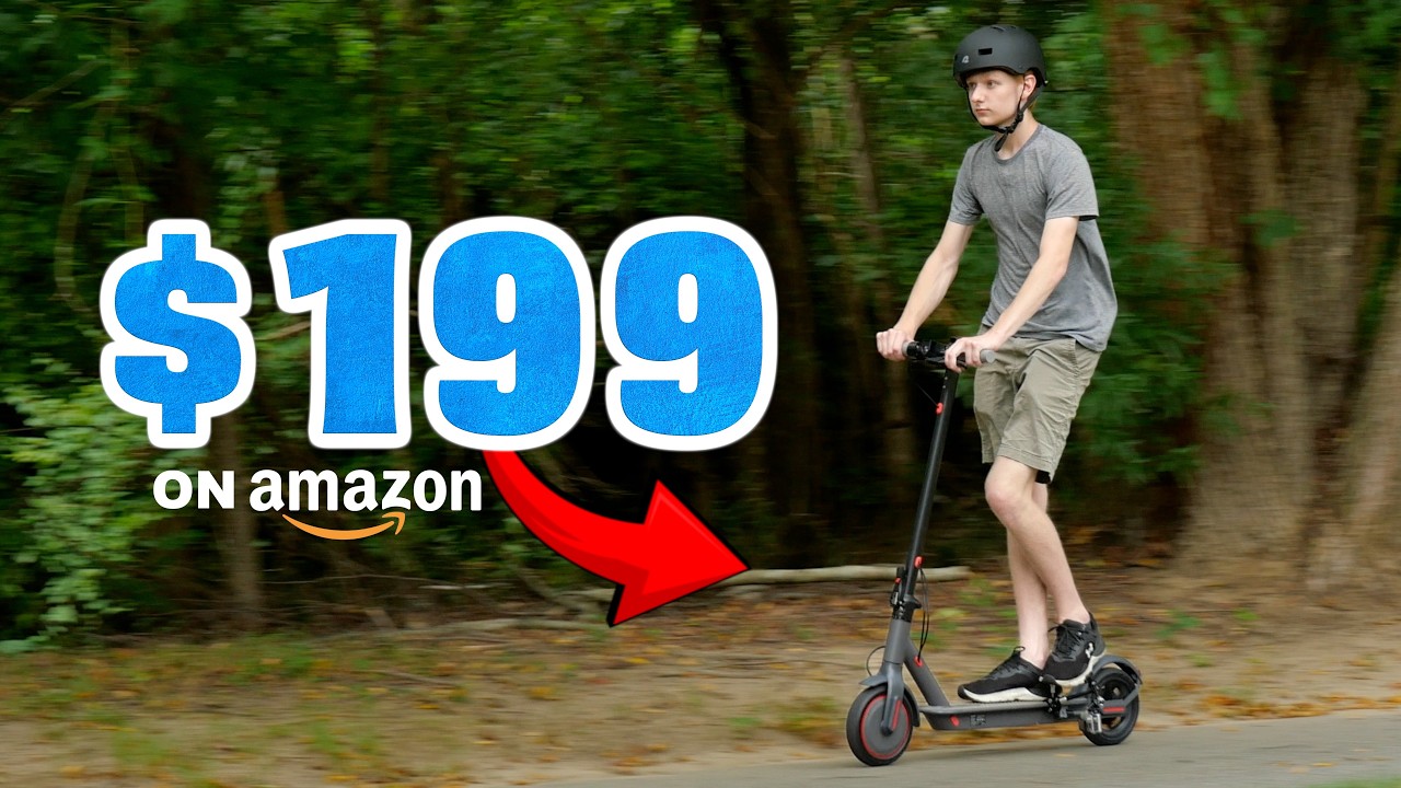 I Bought the CHEAPEST Electric Scooter on Amazon