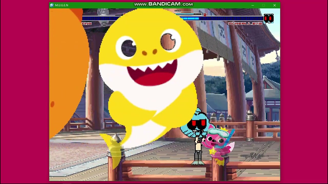 MUGEN REQUEST:pinkfong vs gumball.exe|MUGEN ALL STARS 1.1B🍆
