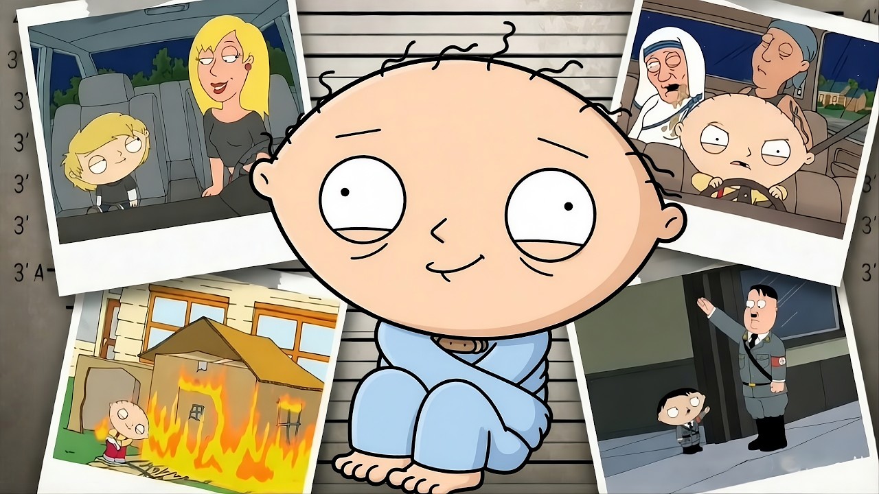 Momentos donde Stewie Griffin merecía ir a la CÁRCEL
