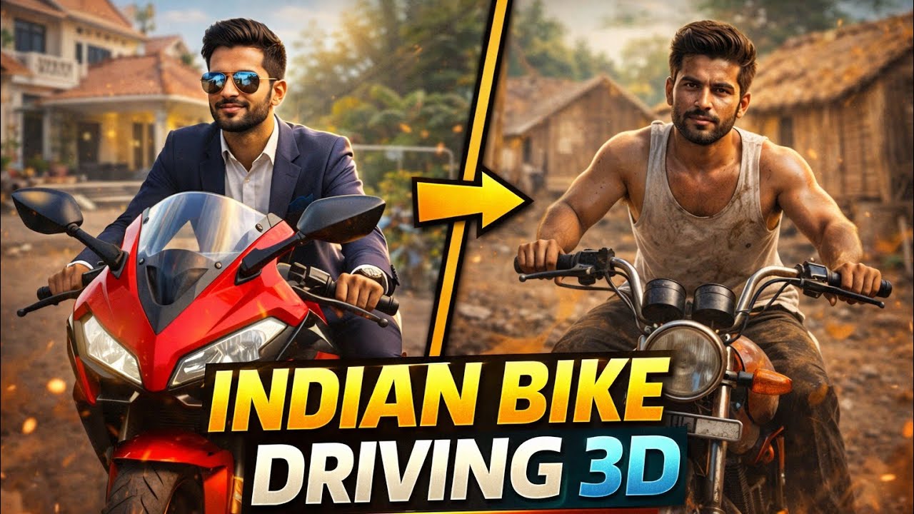 Indian bike driving 3D Franklin poor to  reach episode 2 