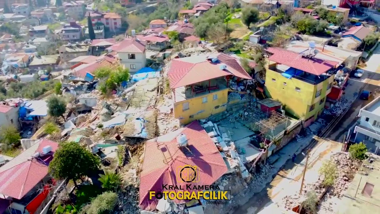 HATAY KIRIKHAN DEPREM DRON CEKİMİ 2023 -PART 1