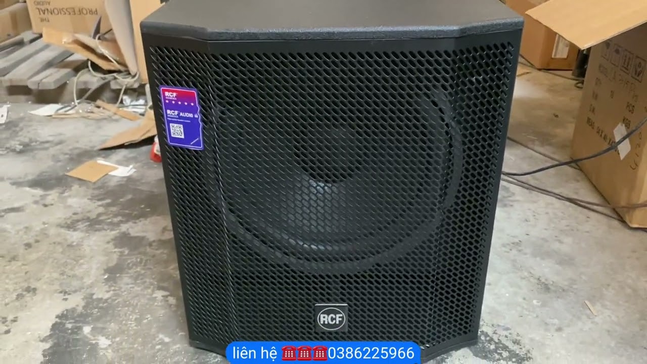 Sub điện Sub Điện bass 40 uy Lực RCF chưa bao giờ lỗi thời