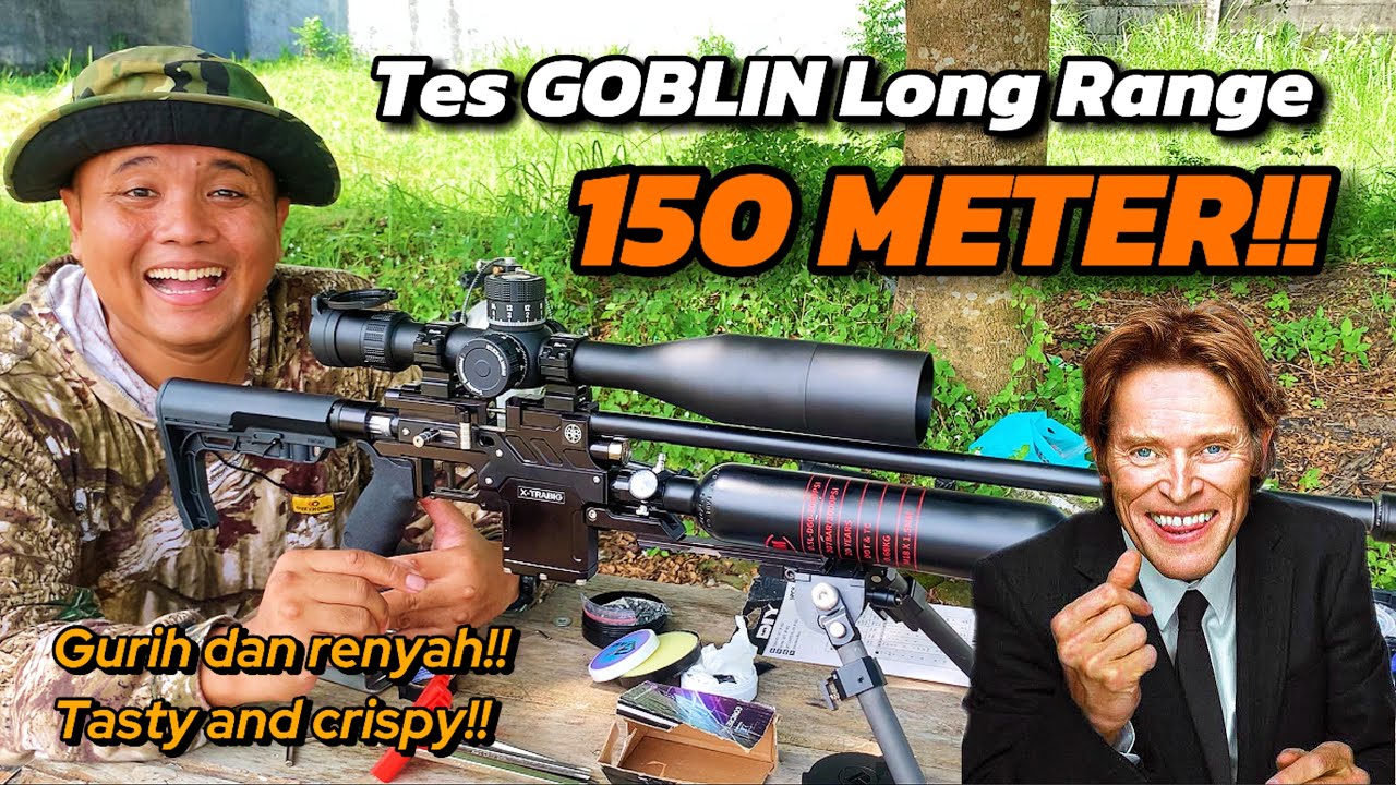 UNCUT Tes Akurasi GOBLIN di jarak 150 meter