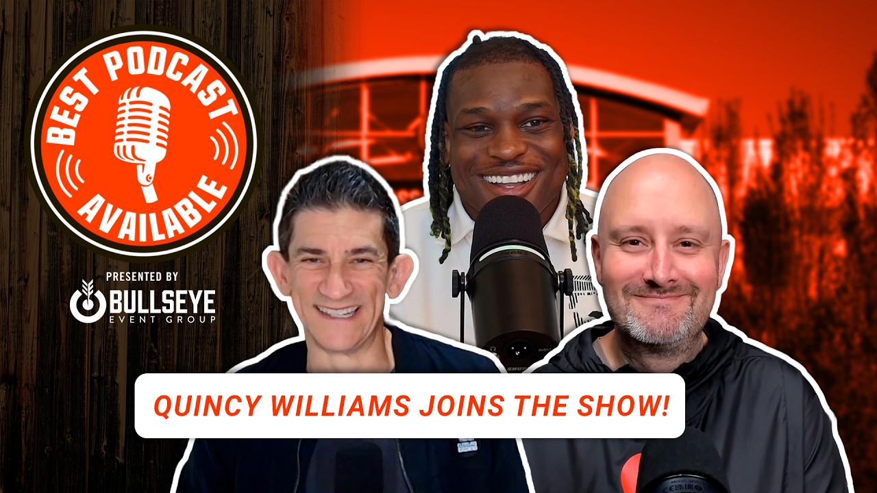 New Browns LB Quincy Williams: “I was born a Dawg!” | Best Podcast Available | 3.17.26
