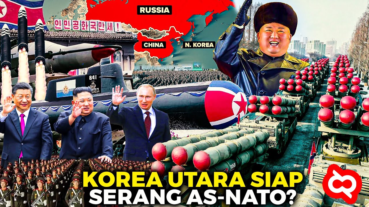 AS-NATO PANIK, KORUT Siap Bantu Rusia? Kekuatan Militer Korea Utara Semakin Kuat Tak Terkalahkan