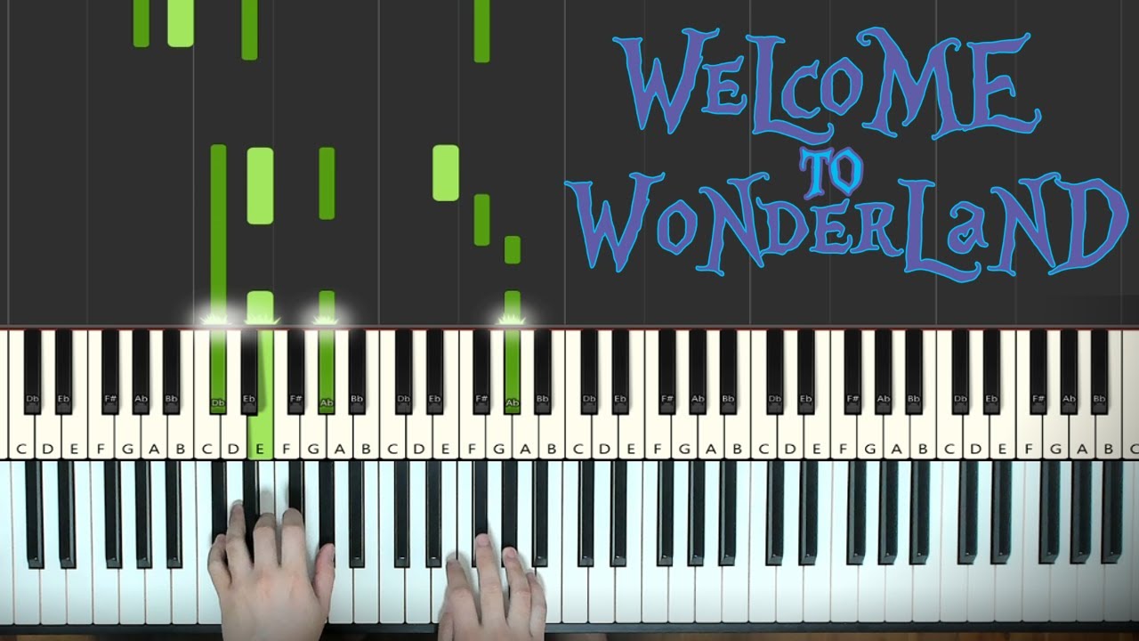 Anson Seabra - Welcome to Wonderland (Piano Tutorial Lesson)