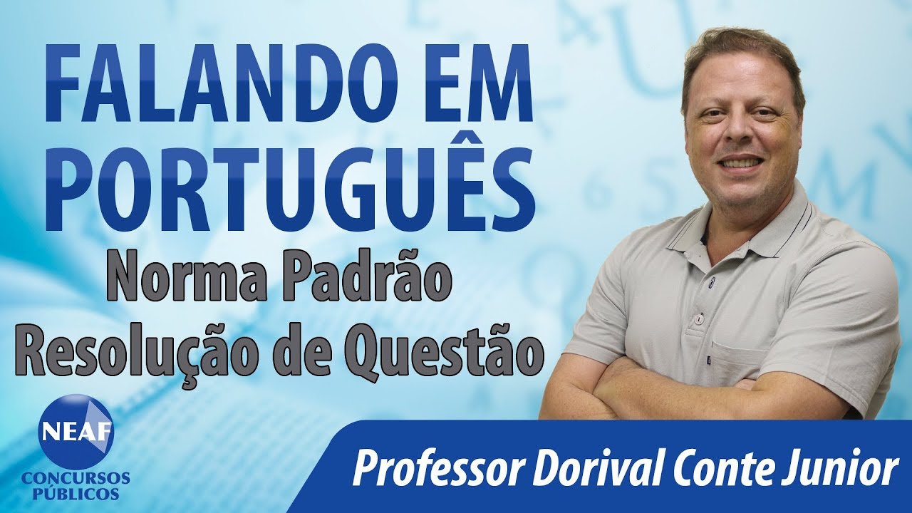 Falando em Português Norma Padrão - Resolução de Questão