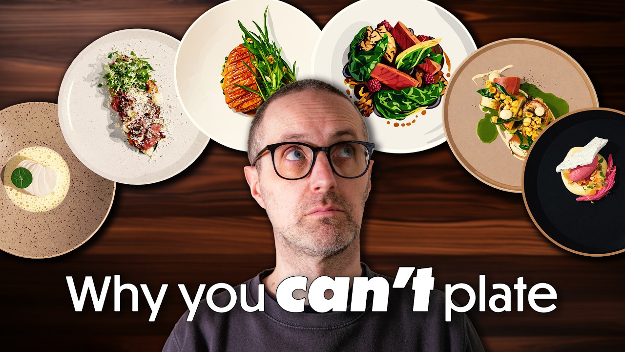 How to ACTUALLY Plate Beautiful Food for Beginners