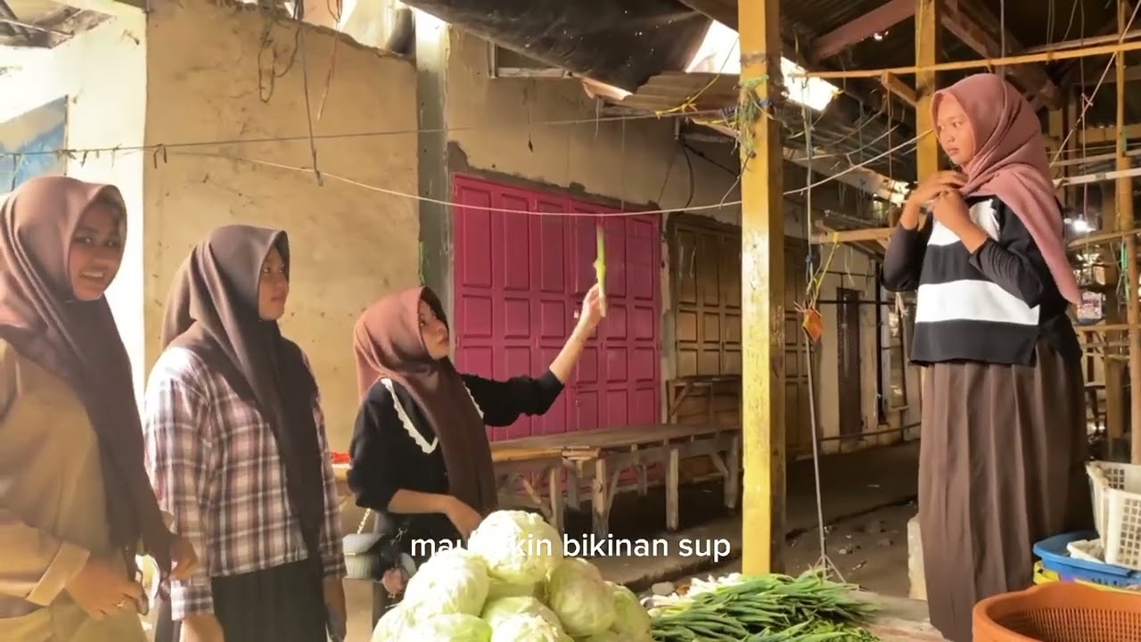 Video Negosiasi dalam pembelian sayur 