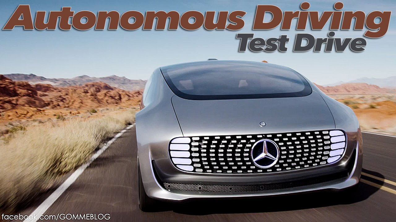 Mercedes Benz F 015 Luxury in Motion | TEST DRIVE | CES 2015