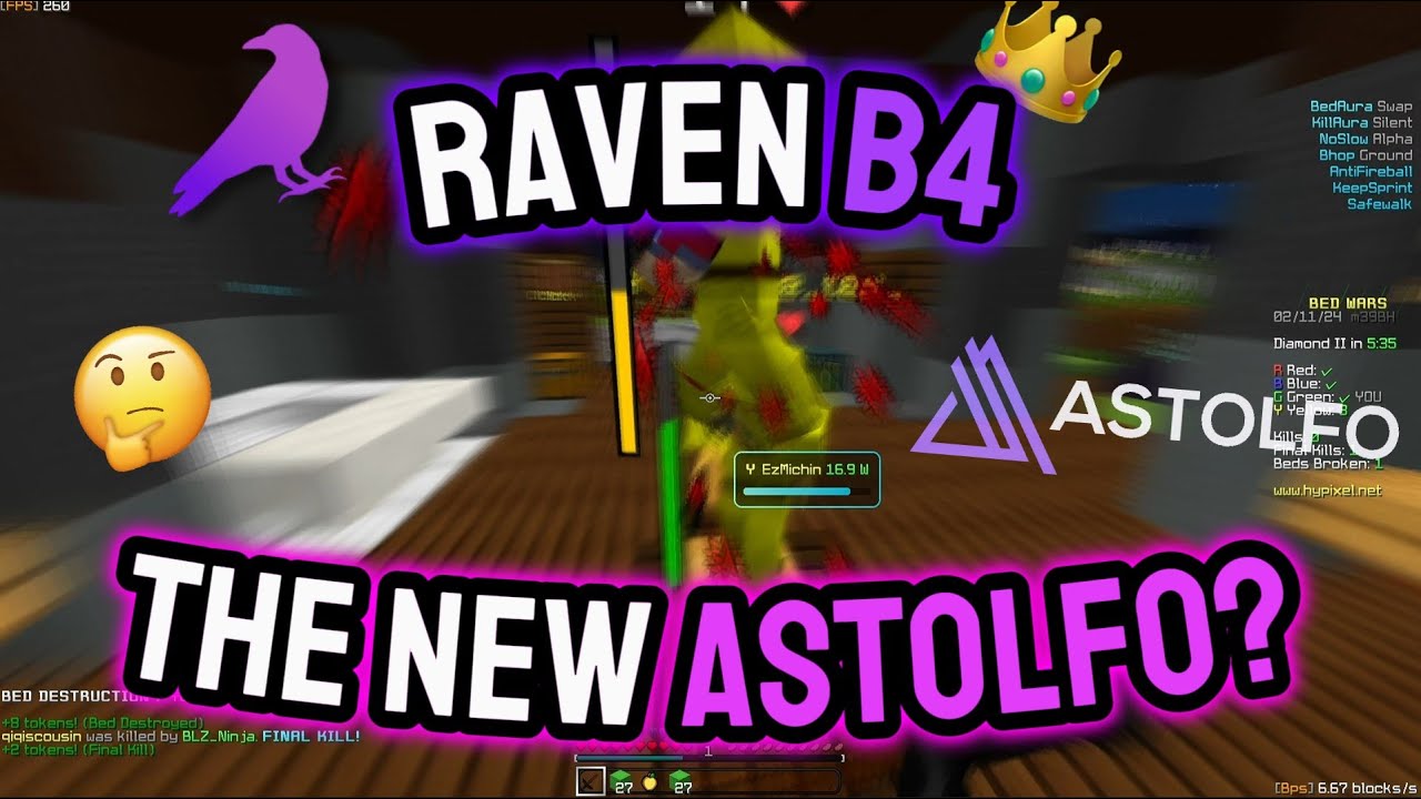 RAVEN B4 IS THE NEW ASTOLFO? #4k (Scripts & Pack Below in the discord)