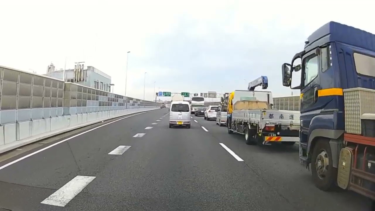 【DRIVE】東北道浦和ICから、都市高速E4、S1、S2、S4を通って、西新小岩まで