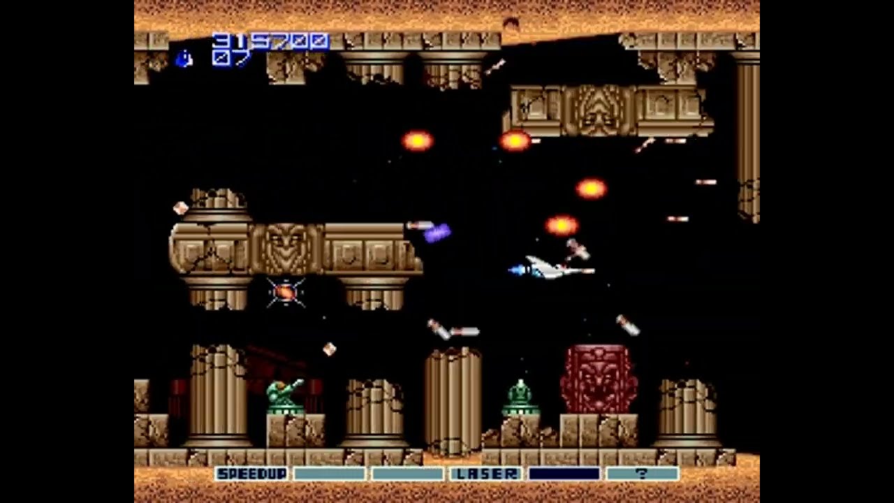 Gradius II (TG16) Playthrough/Longplay