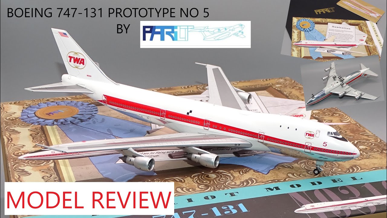 Обзор модели: прототип № 5 Boeing 747-100 от Patriot Models