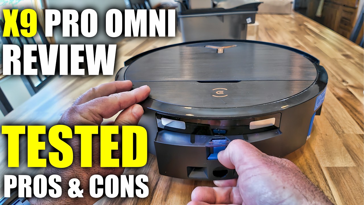 How the EcoVacs Deebot X9 Pro Omni Robot Vacuum REALLY Worked in My Home - Pros & Cons Review