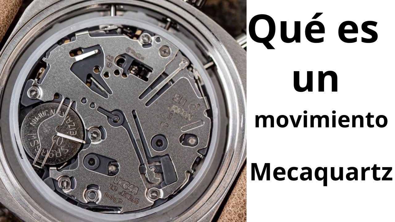 ¿Qué es un movimiento Mecaquartz? Aquí mismo te lo explico, a mi manera, claro...