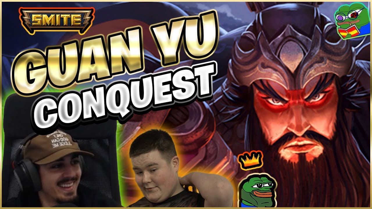 GUAN YU, TRANQUILITO | Julio | Smite Ranked Conquest DuoQ Spudio 🐎
