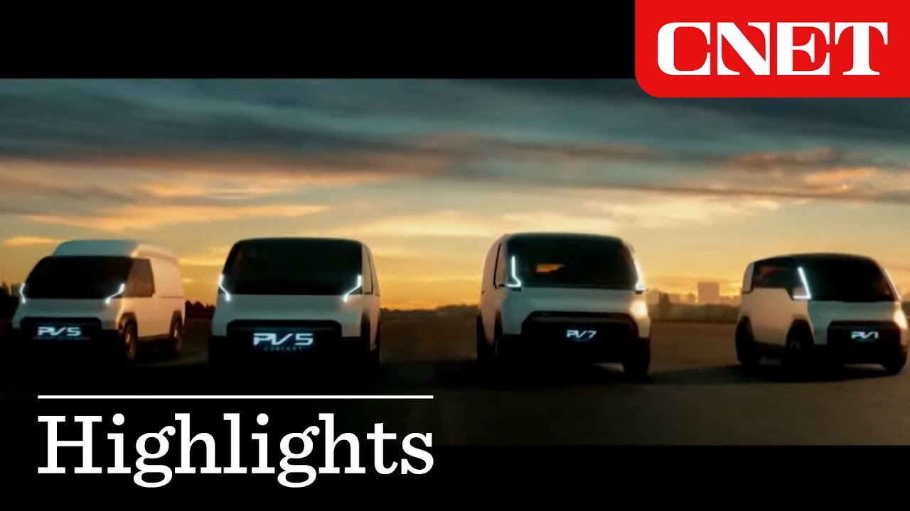 Kia PV5 Concept Revealed at CES 2024