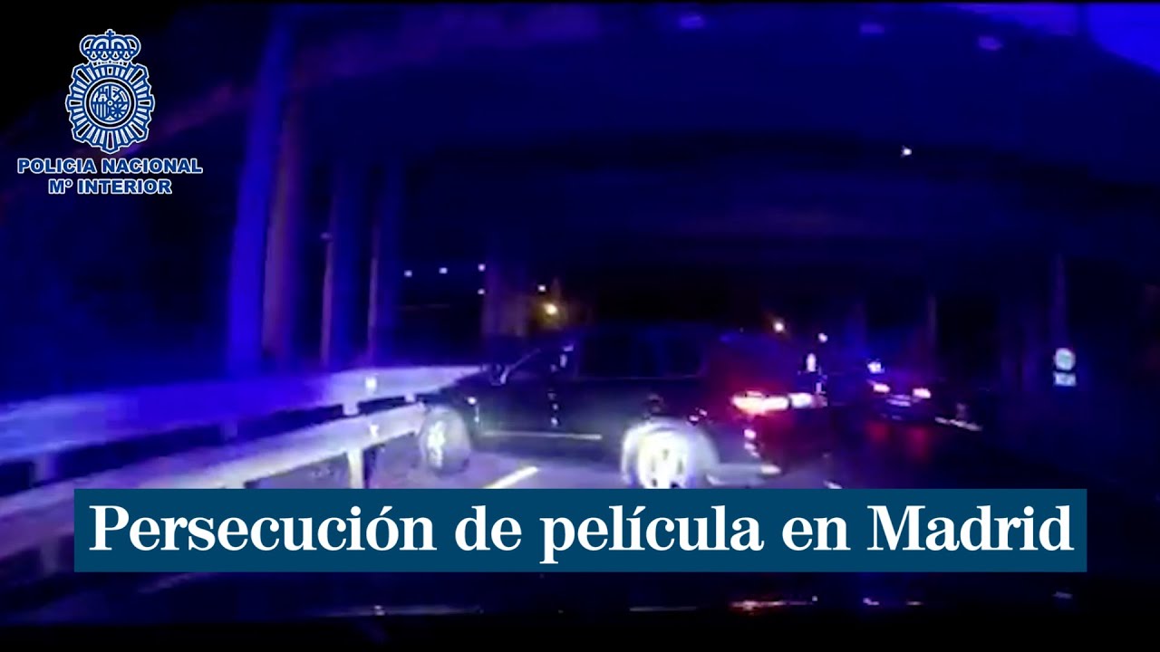 Así se vive una persecución a unos aluniceros desde el coche de la Policía