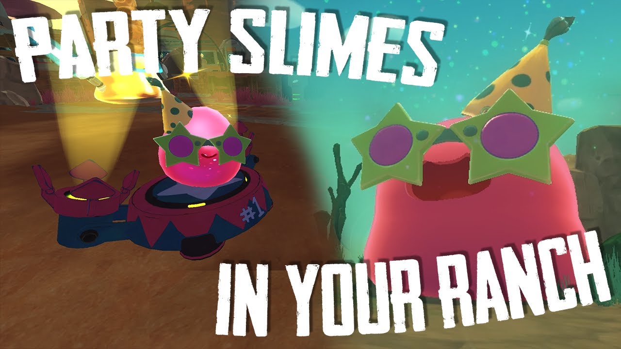 How to get PARTY SLIMES in your Ranch in Slime Rancher!