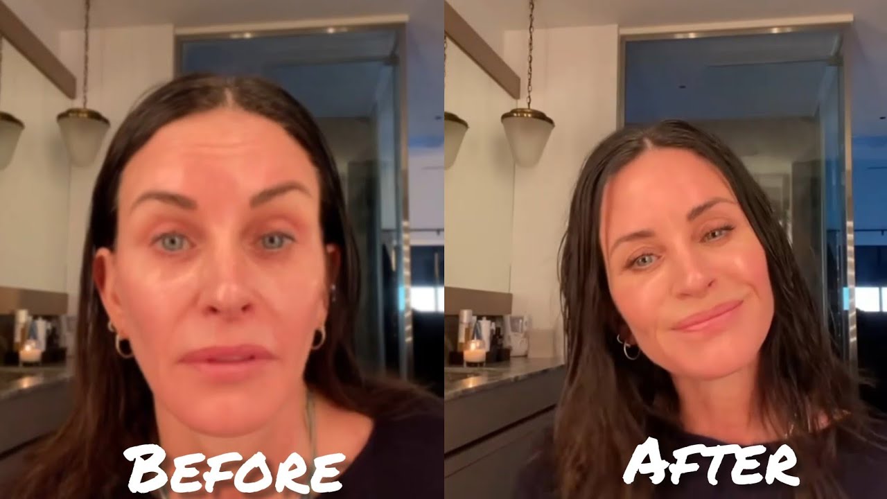 Courteney Cox - 5 - Minutes MAKEUP TUTORIAL Transformation😀😍