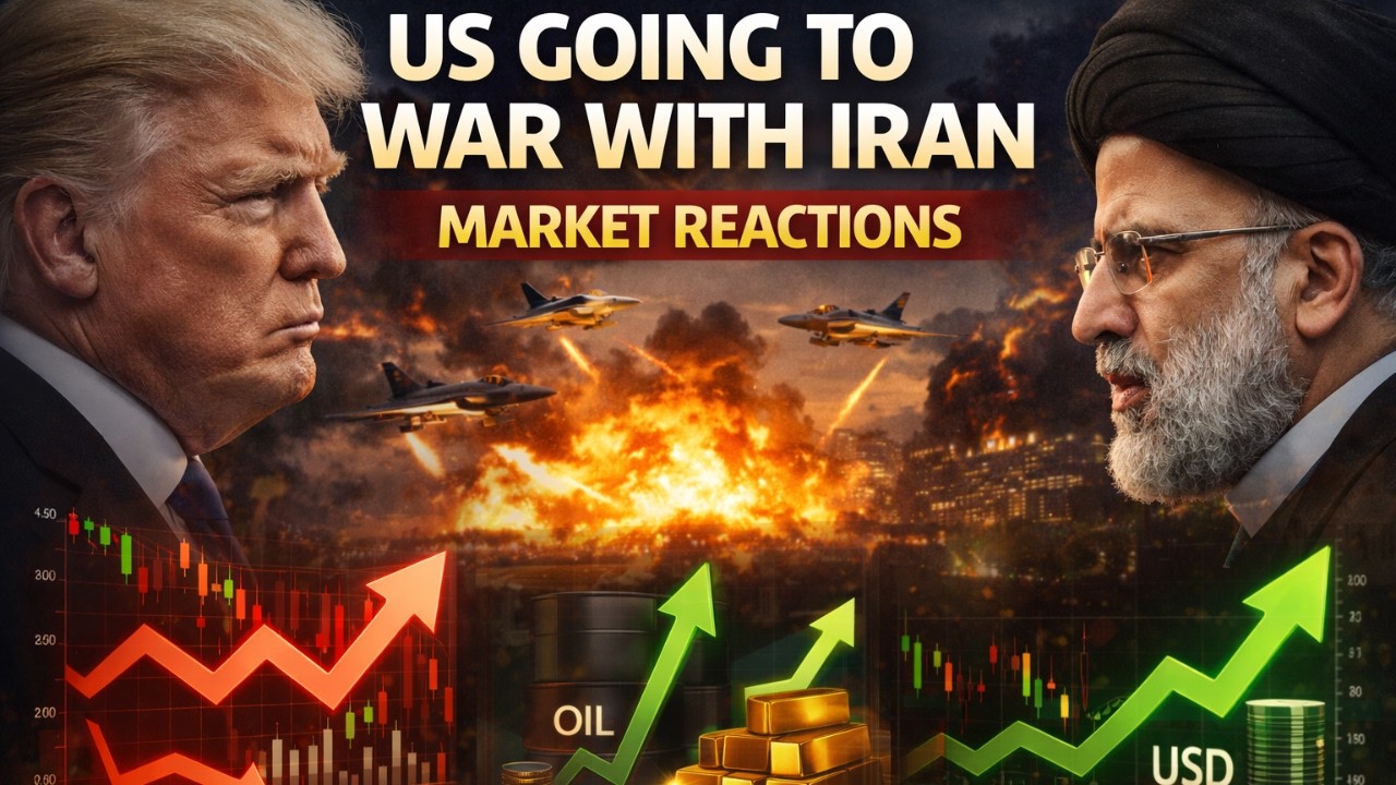 Опасения по поводу войны между США и Ираном: резкий рост цен на нефть и золото, падение акций | Р...