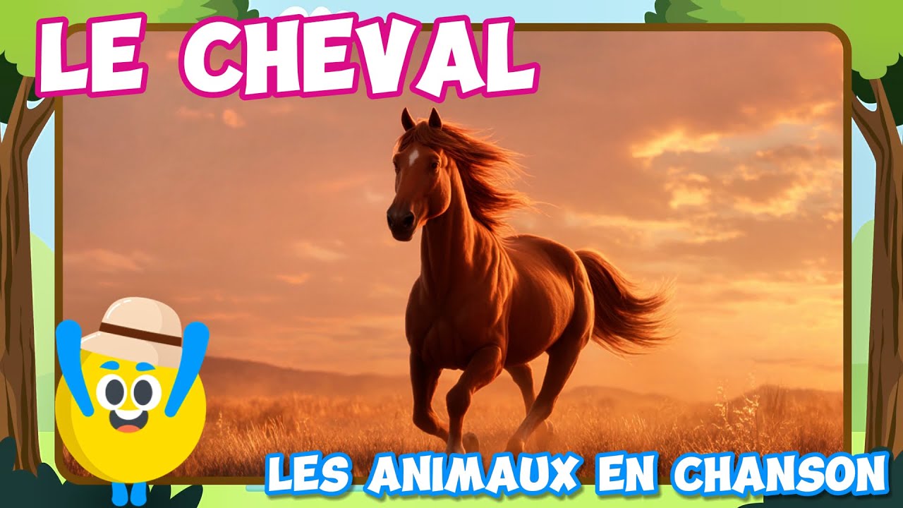 Apprends “Tac tac tac, c’est le cheval !” 🐎🎶 | #Chanson #cheval
