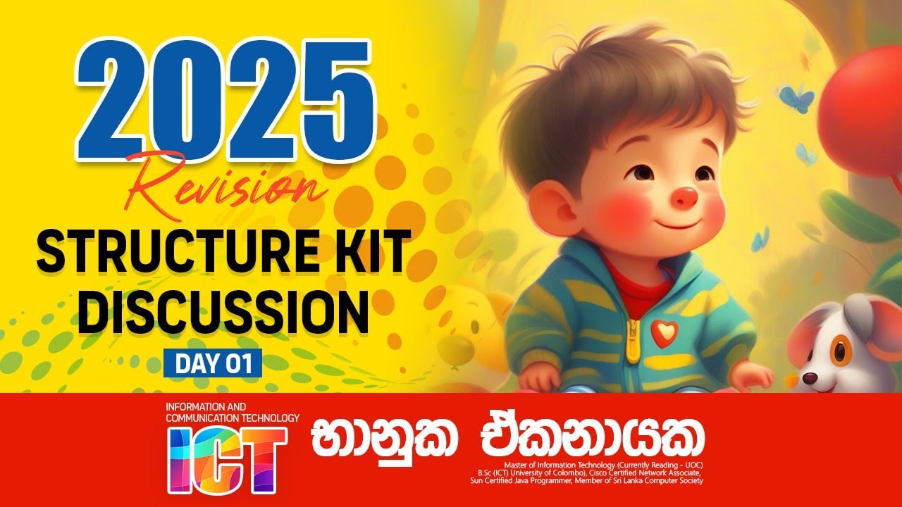 2025 AL ICT | Structure Kit Discussion | Day 01 | Bhanuka Ekanayaka