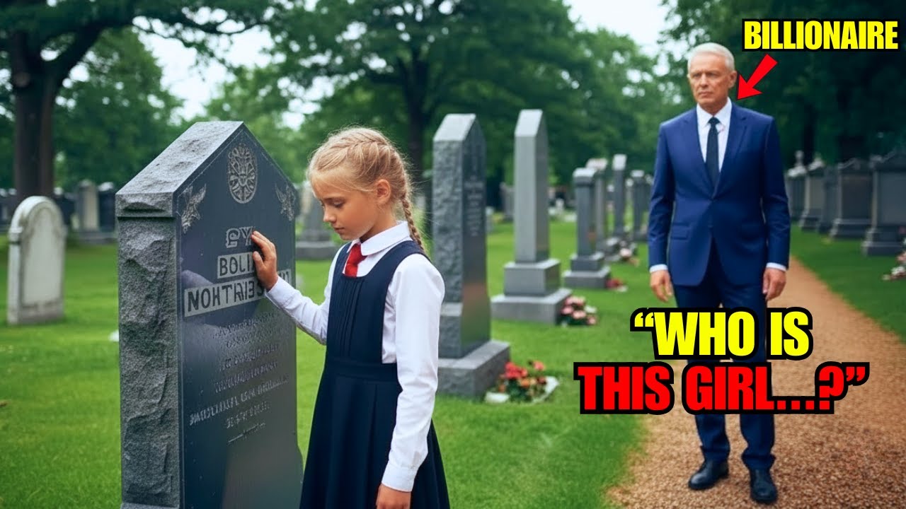 A Billionaire Discovered Maid's Daughter Weeping at a Grave — The Secret Changed Him