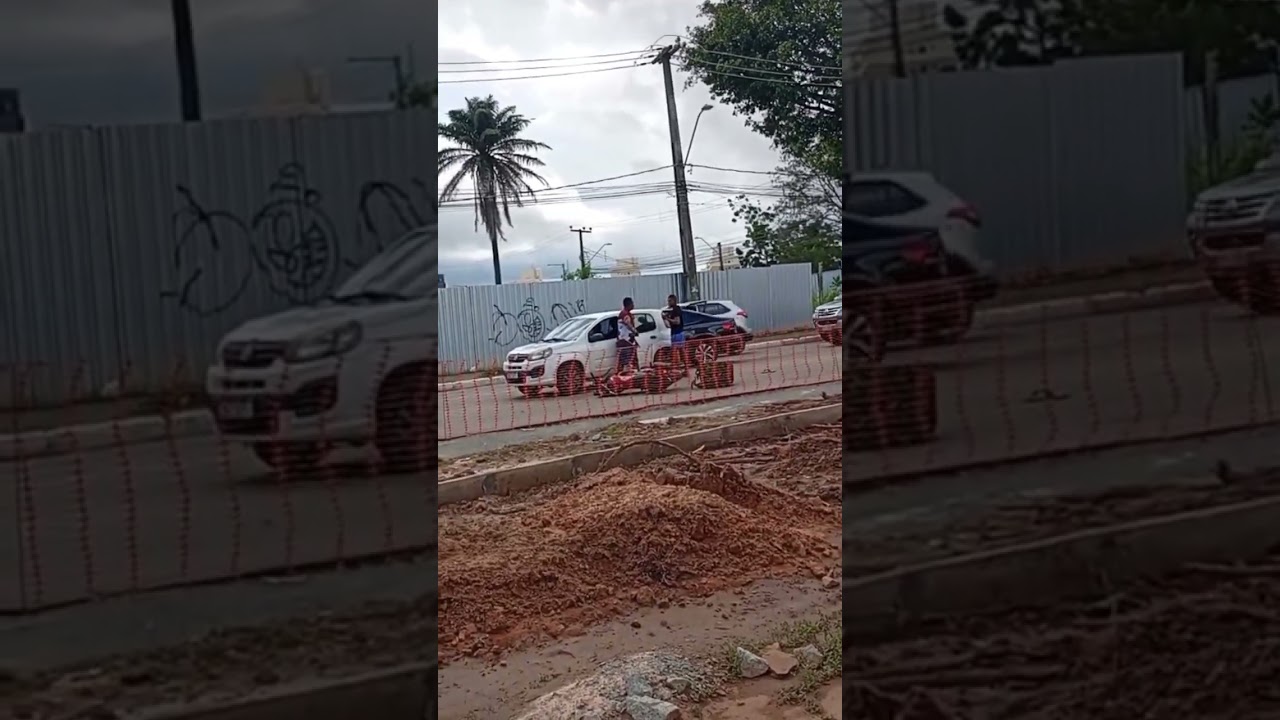 Briga de Tr&acirc;nsito no Bairro da Cohama #cohama