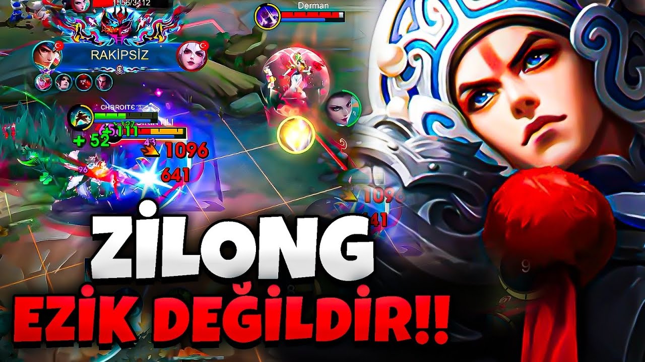 ZİLONG'A EZİK DERLER AMA DELİP GE&Ccedil;ER! | 2 SANİYEDE D&Uuml;Z VURARAK MANYAK! - Mobile Legends