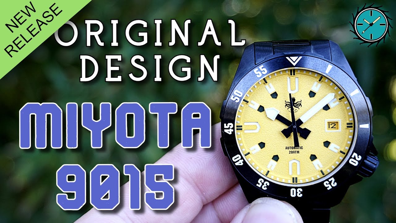 New release, Original Design, Phoibos Apollo, Miyota 9015 200m Dive watch
