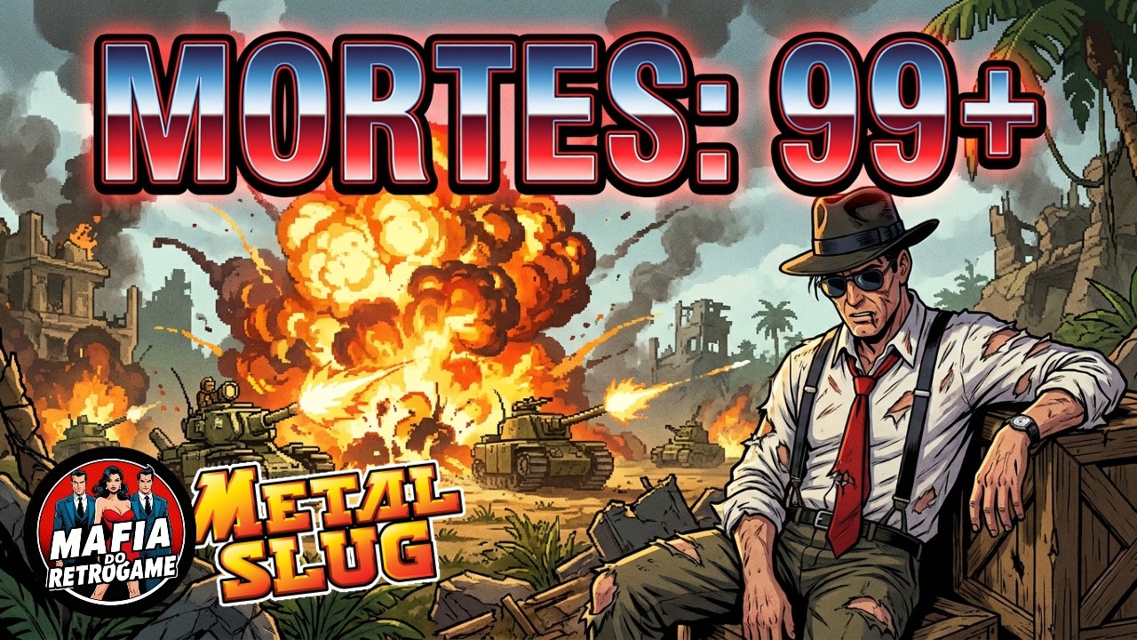 METAL SLUG -  Morrendo até ZERAR! Ação Run & Gun Clássica!