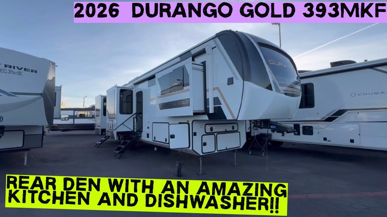 Would You Live In This 5th Wheel? 2026 Durango Gold 393MKF