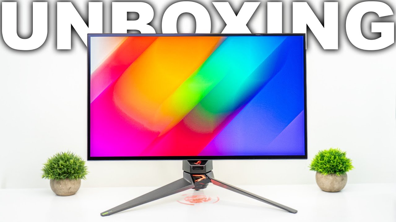 ASUS ROG Swift 27” 480Hz W-OLED Gaming Monitor Unboxing (PG27AQDP)