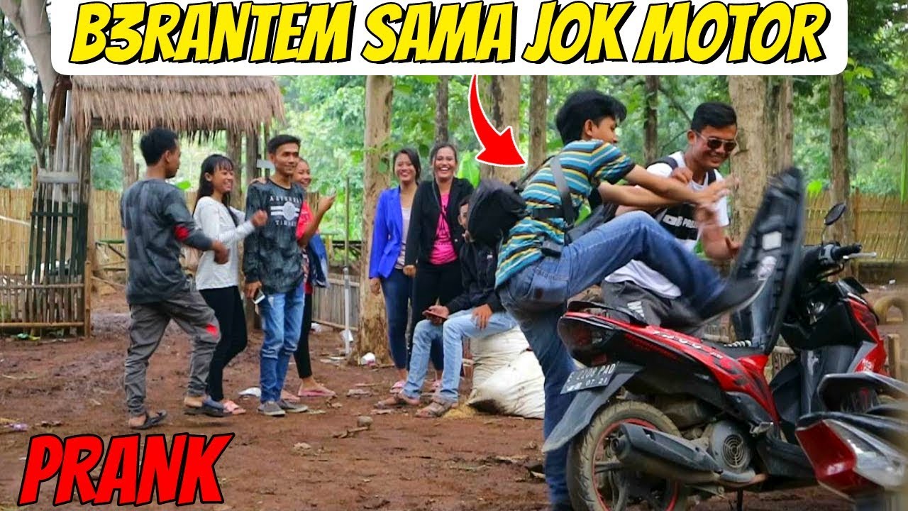 PRANK B3RANT3M SAMA JOK MOTOR + GIVEAWAY!