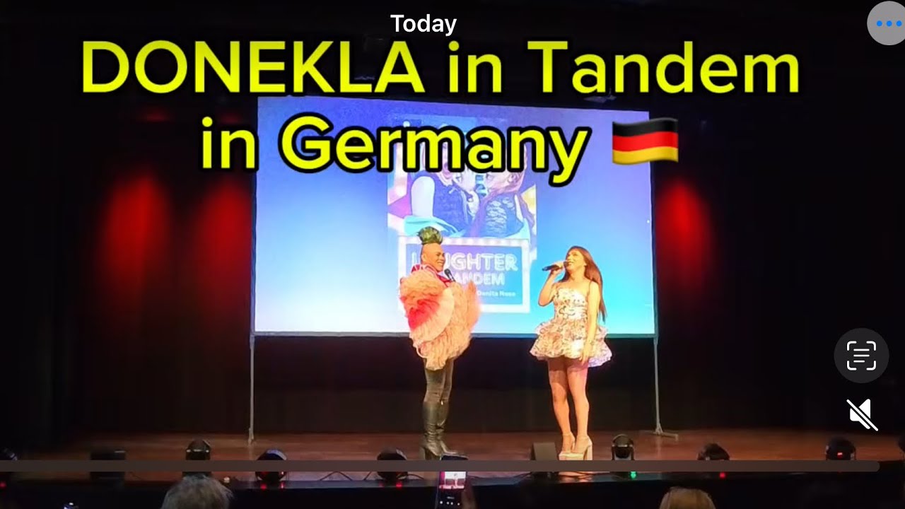 PART 1: DONEKLA in Tandem in Germany 🇩🇪  | Donita Nose & Super Tekla Comedy Show 