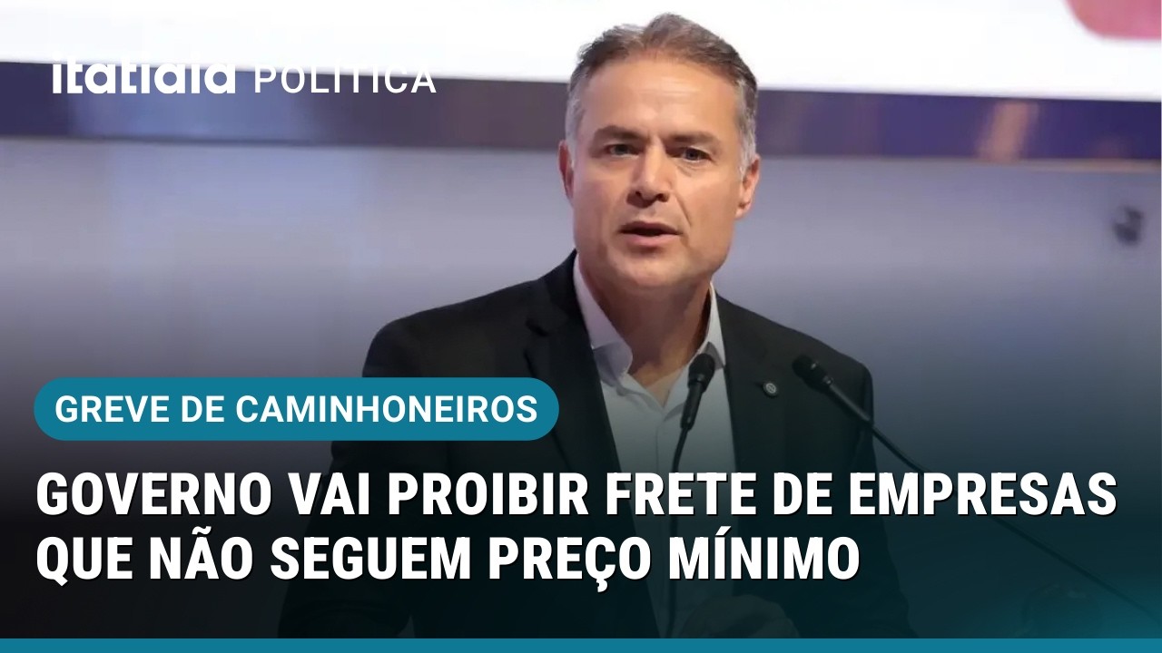 GOVERNO ANUNCIA MEDIDAS PARA EVITAR GREVE DOS CAMINHONEIROS