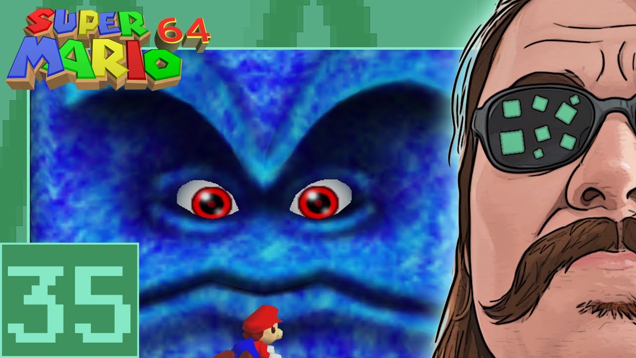 Super Mario 64 - Reach the Thwomp - Part 35