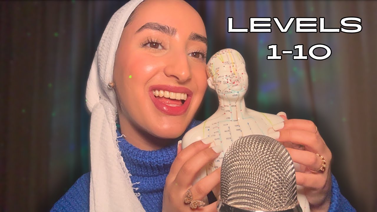 ASMR Try NOT to Tingle 😳 Acupuncture Doll — Levels 1 to 10 (It Gets INSANE!)