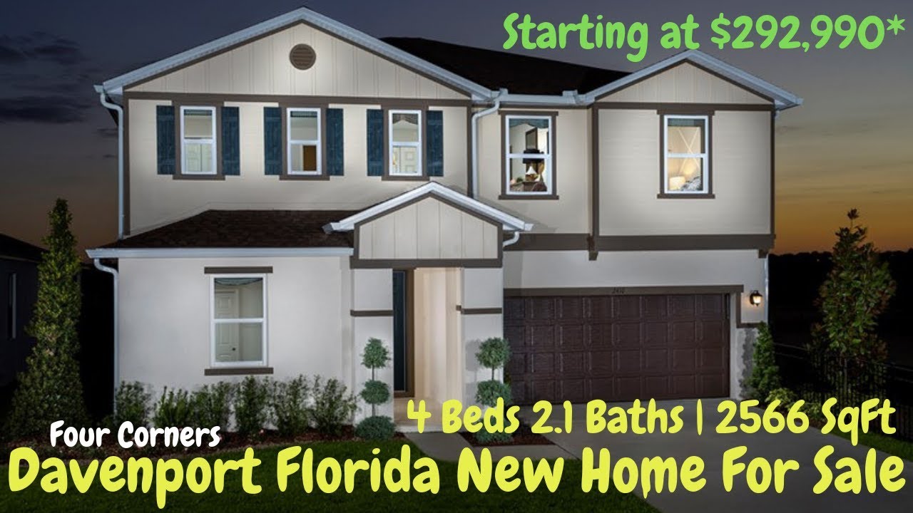 Davenport Florida New Home For Sale | 2566 Model by KB Homes at Magnolia at Westside | $296K*