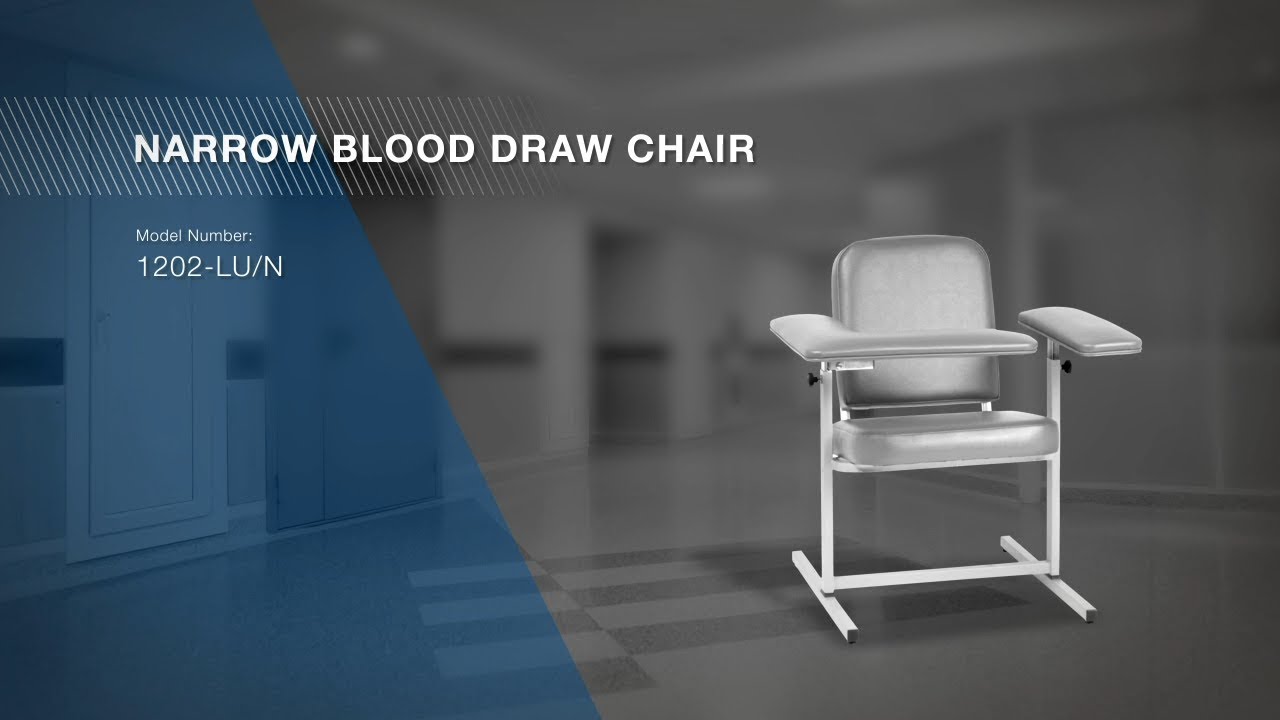 Product Spotlight: Narrow Blood Draw Chair (1202-LU/N)