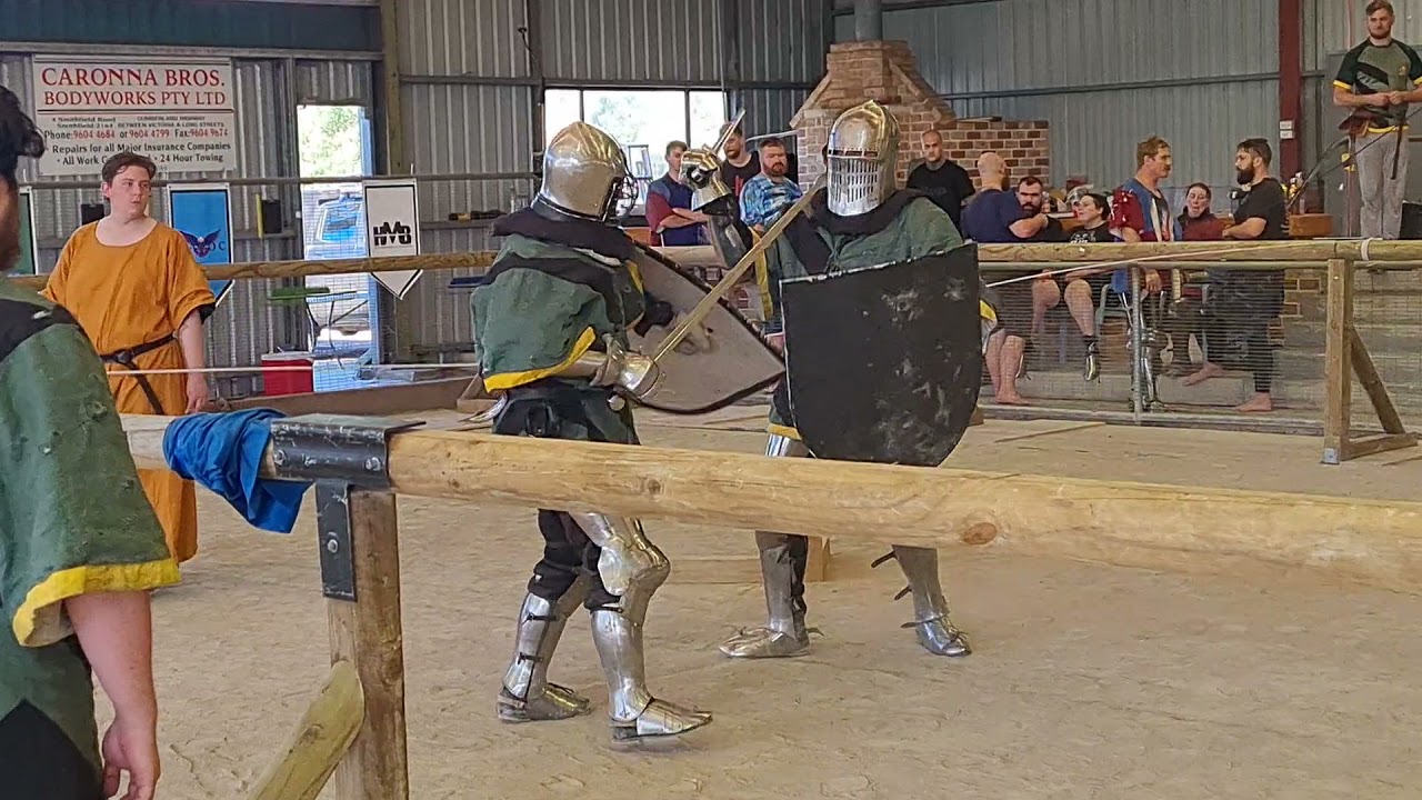 AMCF Nationals 2021 Men's Sword and shield: Jay Vs Lance