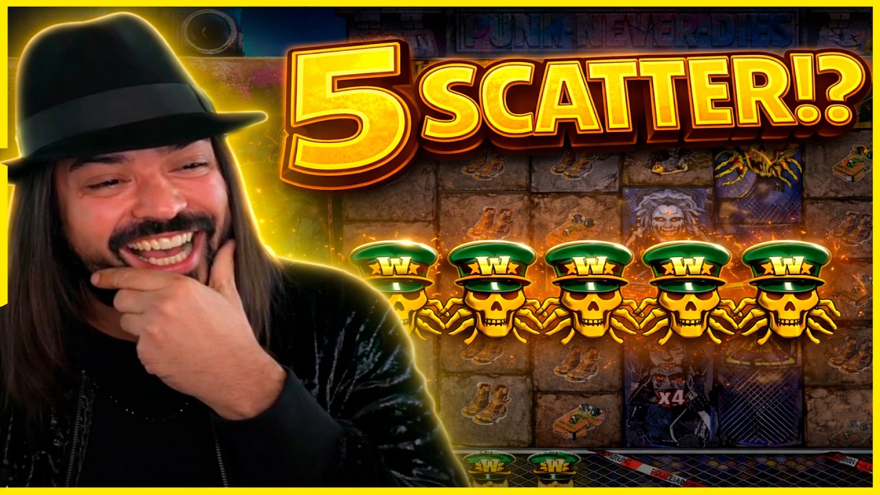 SUPER RARE 5 SCATTER TRIGGER!? Punk Rocker 3!